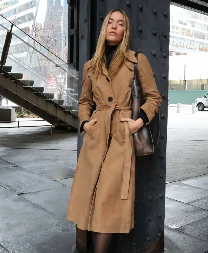 Olivia Ponton Coach Trench Coat - Image 2