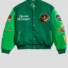 Power Rangers Green Varsity Jacket