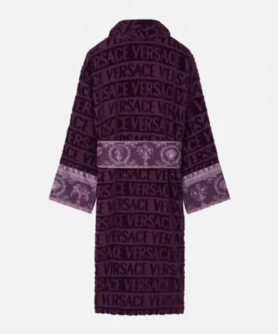 Purple Versace Bath Robe