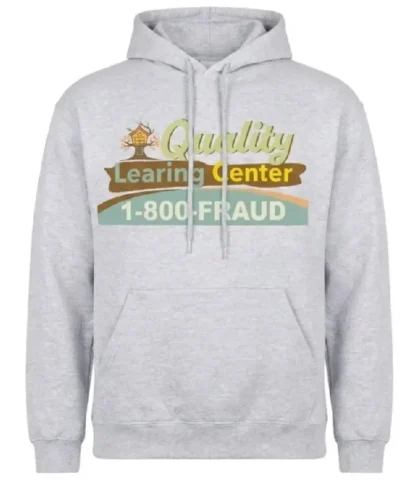 Quality Learing Center Grey Hoodie