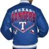Rangers Home Plate Printed Graphic Jacket
