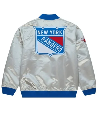 Rangers Team OG 2.0 Silver Satin Jacket