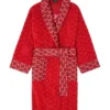 Red Versace Bath Robe