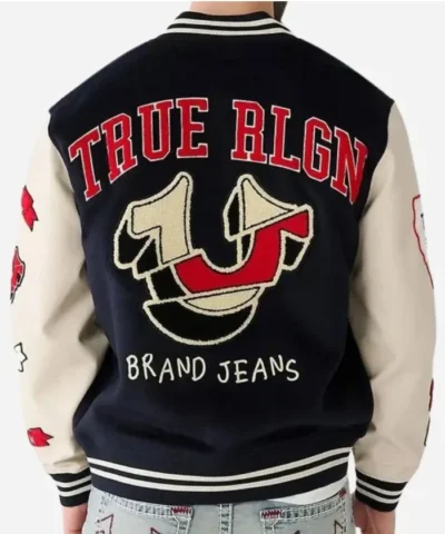 Religion Varsity Black Jacket