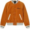Rhuigi Brown Rhude Varsity Jacket