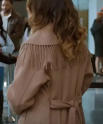 Relationship Goals 2026 Robin Thede Fringe Brown Wool Trench Coat