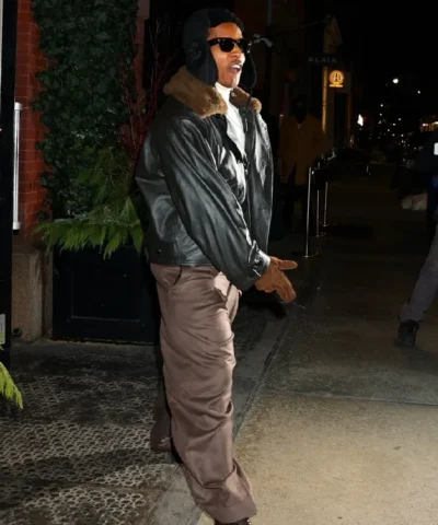 Rocky Brown Fur Collar Jacket