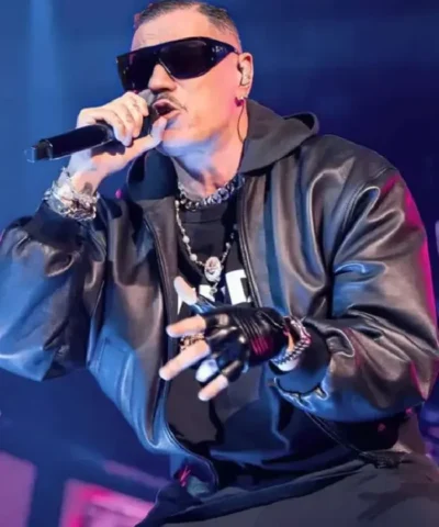 Rome Concert Black Leather Jacket