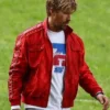 The Fall Guy Ryan Gosling Red Bomber Jacket