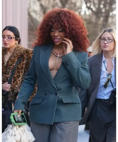 SZA Paris Fashion Week Blazer
