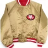 San Francisco 49ers Gold forty niners Jacket