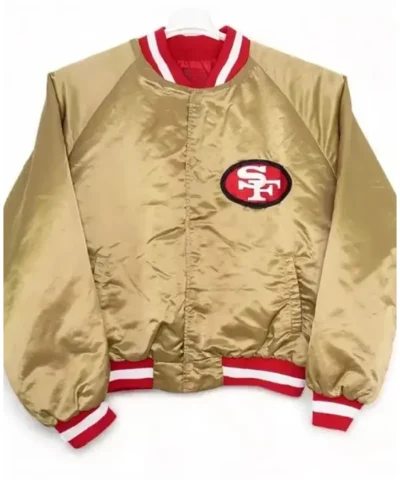 San Francisco 49ers Gold forty niners Jacket