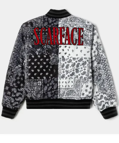 Alternative view of SP x Scarface Paisley Varsity Jacket