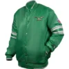 Scout I Philadelphia Eagles Starter Green Vintage Full-Snap Varsity Jacket