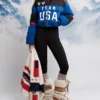 Buy Season x Team USA Cropped Puffer Jacket