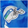 Seattle Seahawks Satin Blue Varsity Jacket