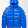 Shop Juice WRLDs Blue Moncler Puffer Jacket -Unisex