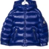 Shop Juice WRLDs Navy Blue Moncler Puffer Jacket -Unisex