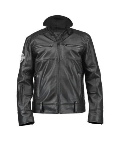 Shop Now Swingarm 3 In 1 Harley Davidson Leather Jacket With Hoodie