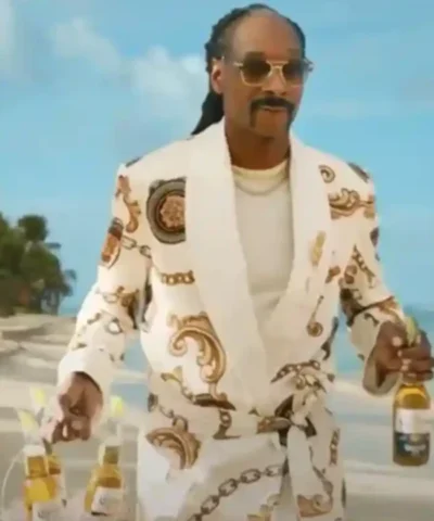 Snoop Dogg Versace Belted Robe