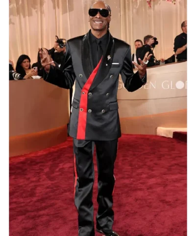 Snoop Dogg Golden Globe Awards Black Suit
