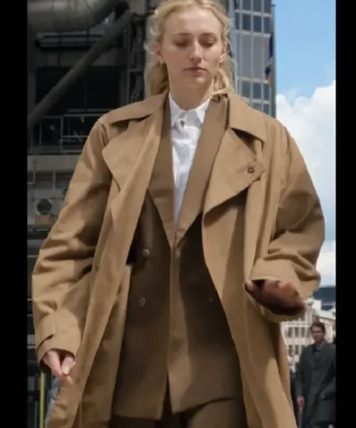 Sophie Turner Steal 2026 Trench Coat