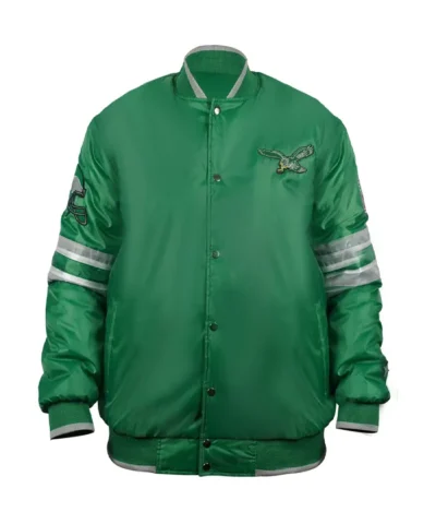 Philadelphia Eagles Scout I Starter Green Varsity Jacket