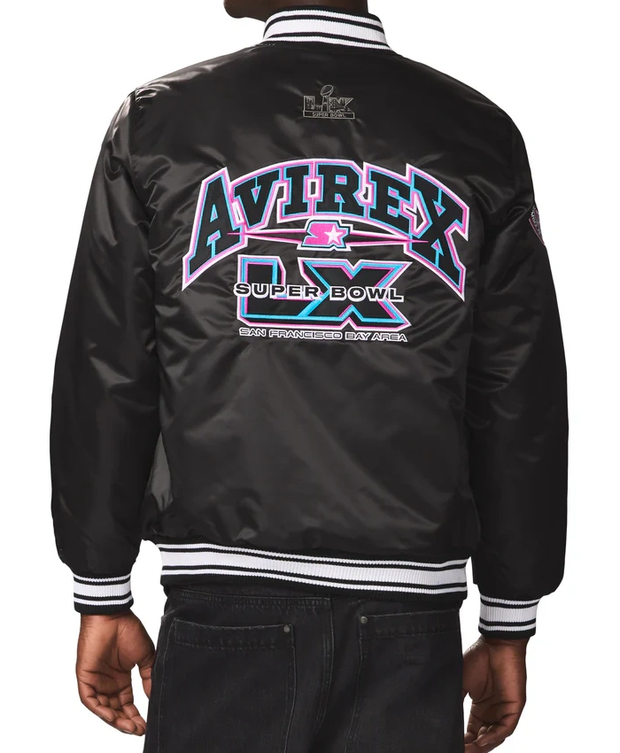 Starter Super Bowl LX Satin Jacket