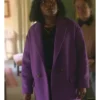 Stephanie Levi-John Sanctuary A Witch’s Tale S2 Purple Coat