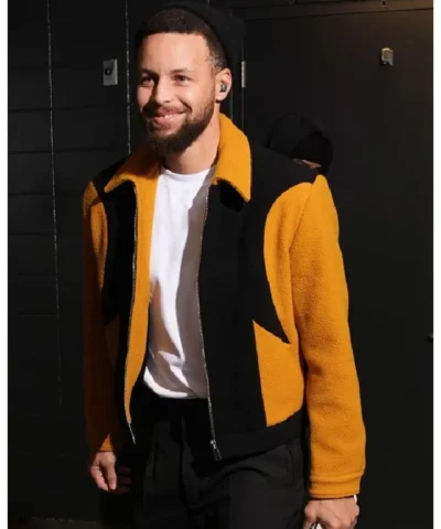 Stephen Curry Warriors VS TImberwolves Jacket