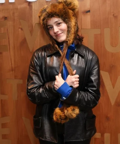 Sui Wonders Black Leather Jacket