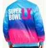 Super Bowl LX Satin Varsity Jacket