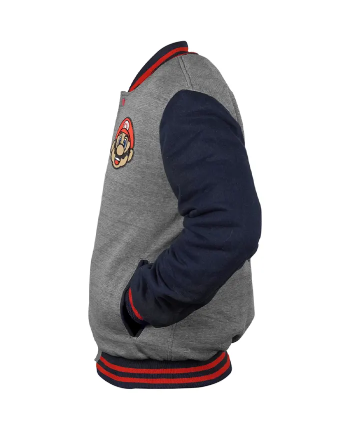 Super Mario Varsity Jacket Style 1 right
