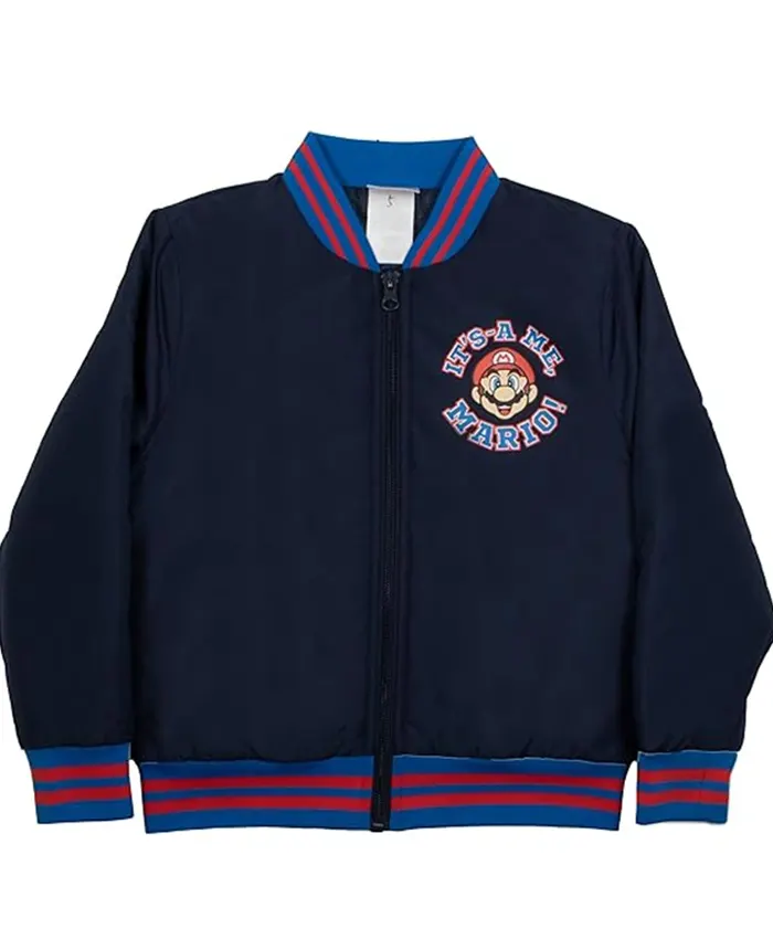 Super Mario Varsity Jacket Style 2