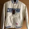 Supreme 26 White Bomber Jacket