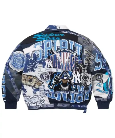 Playboi Carti Supreme Yankees Varsity Jacket