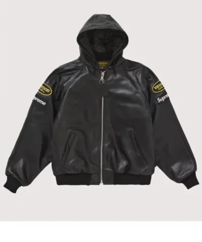 Supreme Vanson Leather Hooded Jacket