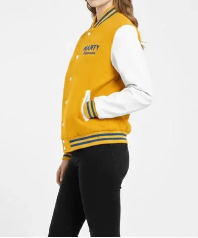 Supreme Yellow & White Varsity Jacket