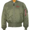 Taika Waititi Conan O’Brien Must Go S02 Green Bomber Jacket