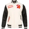 Tampa Bay Buccaneers Classics Rib Retro Varsity Jacket Style 1