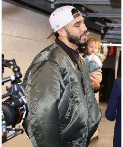 Tatum Boston Celtics vs Chicago Bulls Jacket