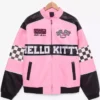Tavarozi Sanrio Pink Racing Leather Jacket
