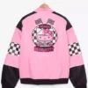 Tavarozi Sanrio Pink Racing Leather Jacket