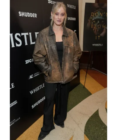 Taylor Dudley Vintage Brown Leather Jacket