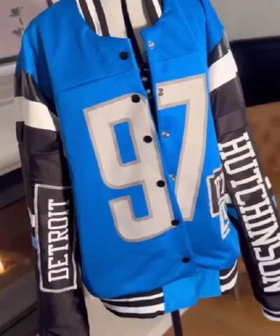 Taylor Lautner Kristin Juszczyk Blue Jacket