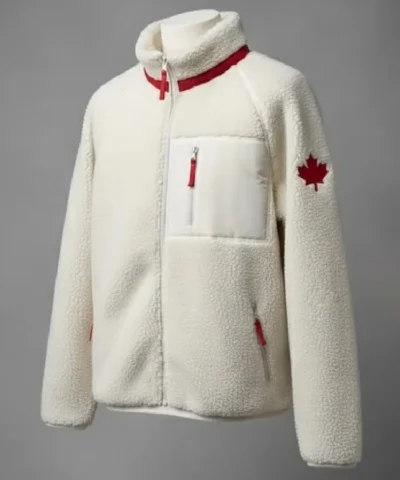 Team Canada Sherpa Fleece Jacket