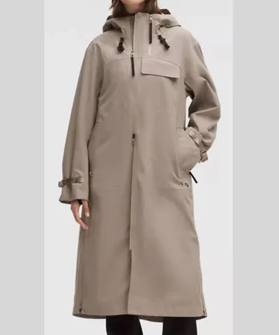 Team Canada Waterproof Shell Brown Jacket