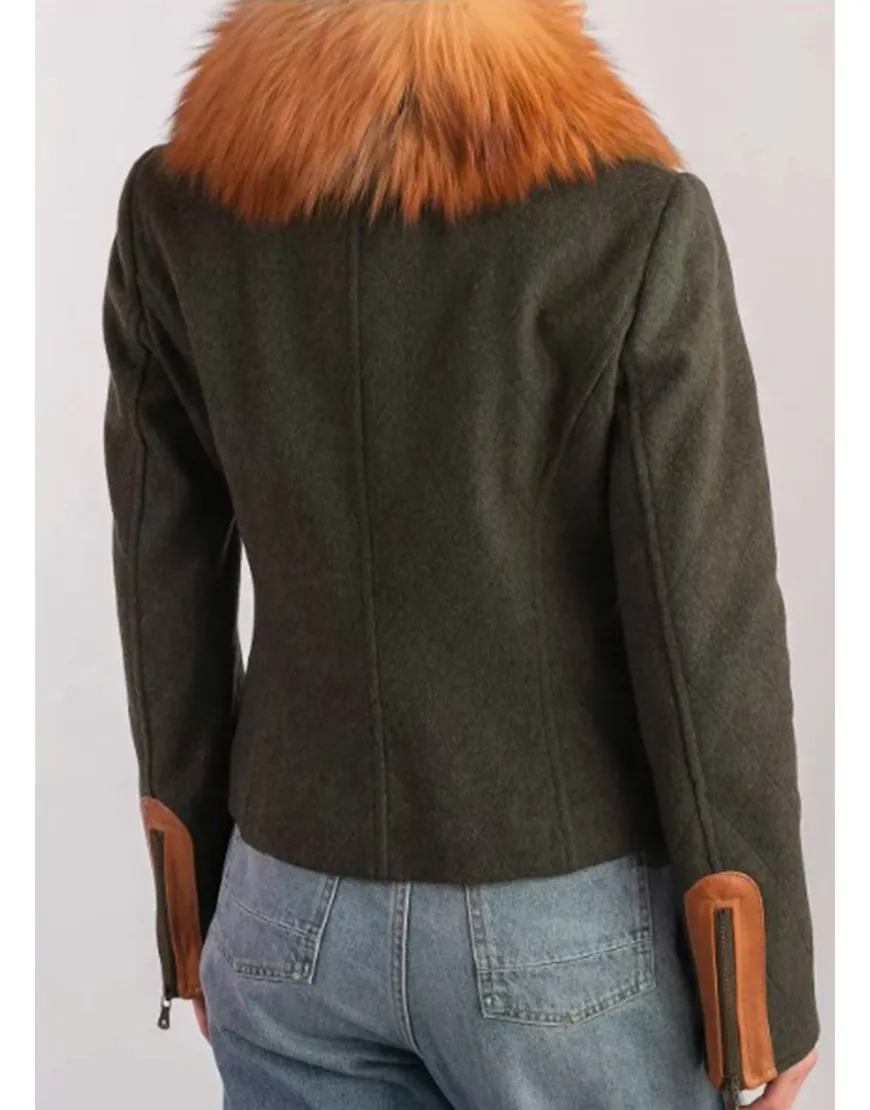 Tell Me Lies S03 Lucy Albright wool Jacket