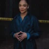 Tessa Thompson His & Hers Blue Coat