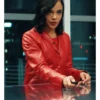 Tessa Thompson His and Hers Red Blazer